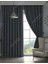 Antrasit Gri Blackout, Işık Geçirmez Karartma Güneşlik, Pilesiz (Tek Kanat Fon Perde) 1