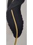 Tüy Aplik Ledli Kablolu Kadife Kaplama Gold Detayli Dekoratif Duvar Aydınlatma 60X16 cm 3