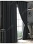 Antrasit Gri Blackout, Işık Geçirmez Karartma Güneşlik, Pilesiz (Tek Kanat Fon Perde) 2