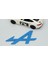 Alpine F1 Mavi Abs 3m Bagaj Yazı Logo Renault Ile Uyumlu 4