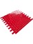 Mutfak Tezgah Arası, Havuz, Banyo, Sauna, Spa, Iç ve Dış Dekorasyonda Tüm Yüzeyler Için, 15X48MM. Kırmızı, 30X30CM. Fileli Kristal Cam Mozaik. (11 File Karo = 1 M2 Fiyatıdır ) 2