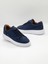 %100 Deri Günlük Erkek Sneaker RM-25001LACIVERT Nubuk 1