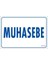 Muhasebe Uyarı Levhası 17,5X25 KOD:1773 1