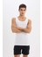 Yeni Sezon Slim Fit Dar Kesim Ribana 2'li Atlet 4