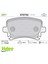 Arka Balata Passat-Cc-Caddy-Golf5-Golf6-Jetta-A3-A6-Leon-Octavia-Superb 04 GDB1622 Dpmah 1