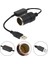 Çakmaklık Fişi Çevirici Çakmak Dönüştürücü USB 2.0 5 Volt 2 Amper To 12 Volt 0.8 Amper 1
