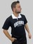 Erkek Oxford Polo Yaka Siyah Tişört 3