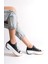 Parıs Bağcıklı Ortopedik Taban Kadın Sneaker Spor Ayakkabı Tbt - Siyah 2