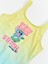 Yeni Sezon Stitch Baskili Hizli Kuruyan Kiz Cocuk Mayo - S5BD12Z4 3