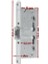 Gömme Kilitli Bar Komple Set 600G-PL Pank Bar + 66M Dış Kol + Dorma Kaba Iç Kilit + Yarım Barel 4