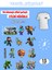 Ütü ile Yapışan Kıyafet Etiketi Minecraft Serisi 1