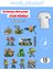 Ütü ile Yapışan Kıyafet Etiketi Minecraft Serisi 1
