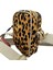Çarpraz Omuz Askılı Leopar Desenli Premium Kadın Çantası 19X12X8 3