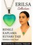 Sertifikalı Renkli Kaplama Kuvars Taşı Kolye (Mavi Yeşil) – Huzur, Denge ve Ifade Gücü Taşı 1