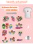 Ütü ile Yapışan Kıyafet Etiketi Powerpuff Girls 11LI Set 1