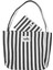 One Omuz Çantası – Hem Günlük Hem Tatil Şıklığı Mini Clutch Hediye - Siyah Çizgili 7