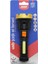 KÜÇÜK=15CM 2in1= Osl LED - Cob LED USB Şarjlı El Feneri 3-Kademe Işık - Flaşör Şarj Gösterge (4887) 1