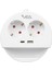 2li USB + Type-C Girişli Telefon Standlı 1.5 Metre Grup Priz Ve- G1102C (4887) 1