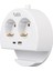 2li USB + Type-C Girişli Telefon Standlı 1.5 Metre Grup Priz Ve- G1102C (4887) 3