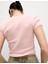 Saf Pamuk Kare Yaka Slim Fit Üst 4