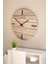 Minimalist Ahşap Modern Duvar Saati 1