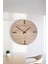 Minimalist Ahşap Modern Duvar Saati 2