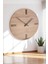 Minimalist Ahşap Modern Duvar Saati 6