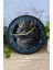 Sessiz Yuvarlak Ahşap Duvar Saati, Kuvars Hareketli 2d Kedi Desen 2d SDW023 2