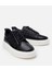 02AYH308750A100 ERKEK Deri Siyah Ultra Hafif Tabanlı Spor Ayakkabı 2