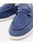 02AYH305140A620 ERKEK Süet Deri Mavi Yumuşak Dokulu Loafer 3