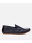 02AYH302710A680 ERKEK Deri Lacivert Esnek Tabanlı Günlük Loafer 1