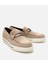 02AYH302930A310 ERKEK Süet Deri Bej Toka Detaylı Loafer 2