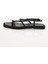 Siyah Ince Bantlı Sandalet 43301 3