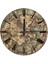 Roma Rakamlı Tarihi Harita Baskılı Duvar Saati 30 Cm. 1