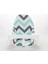 Mint Zigzag Desenli Mama Sandalyesi Minderi 1 Adet 1