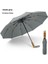 Üç Katlanır Şemsiye Vinil Çift Katmanlı Şemsiye Güneşlik Şemsiye Katlanır Yağmur ve Güneşli Şemsiye (Yurt Dışından) 1