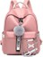 Oxford Kadın Sırt Çantaları Su Geçirmez Kadın Omuz Sırt Çantası Moda Genç Kızlar Okul Çantaları Retro Okul Sırt Çantası Kız Kitap Bagcolor: Pembe (Yurt Dışından) 2