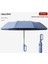 Üç Katlanır Şemsiye Vinil Çift Katmanlı Şemsiye Güneşlik Şemsiye Katlanır Yağmur ve Güneşli Şemsiye (Yurt Dışından) 1
