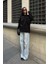 Gümüş Taşlı Sweatshirt 8052 2
