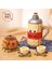 Mini Sokak Sahnesi Yapı Taşları Tam Set Yapboz Oyuncakları Panda Yapı Süsü (Yurt Dışından) 1