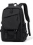 Bir 15 Inç Polyester Su Geçirmez Düz Renk Basit Erkek Sırt Çantası Moda Çift Öğrenci Bilgisayar Backpackcolor: Siyah/boyut: 15 Inç (Yurt Dışından) 1