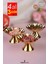 Elite 6 Adet Gold Istiridye Ayaklı Sunumluk Lokumluk Kahve Yanı (Deerhome) 1 Adet 1