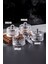 Elite Lüx Kristal Büyük Kapaklı Cam Şekerlik & Cam Lokumluk, Kesme Cam Lüx Şekerlik 10CM*10.5CM (4 Model) 1 Adet 2