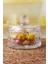 Elite Lüx Kristal Büyük Kapaklı Cam Şekerlik & Cam Lokumluk, Kesme Cam Lüx Şekerlik 10CM*10.5CM (4 Model) 1 Adet 5