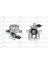 Fren Kalıperı Arka Sag Cıtroen C4 Iı 1.4 04> Ds4 11>15 Peugeot 308 I 307 >14 1