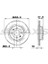 Fren Diski Ön Havalı Hyundaı Getz 03> 1.5 Crdı 256 mm 1