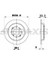 Fren Diski Arka Duz Honda Cıty 2008 2012 Honda Jazz 2008 2012 239X4 1