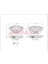 Arka Fren Balatası 3008 II-308 II-5008 II-508 Iı-C4 Grand Pıcasso Iı-C5 Aırcross-Ds7-Grandland x 13> Dısk Capı : 290MM 1