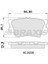 Arka Fren Balatası Rav 4 Iıı 06>11 Camry 06>11 1