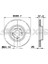Fren Diski Ön Havalı Honda Accord Vııı 202 Cdtı 204 03-08 (300X5) 1